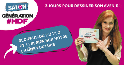 Retrouve les rediffusions du Salon Génération #HDF 4