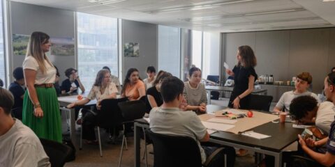 Le lycée à l’horizon 2050 : les élèves au travail 1